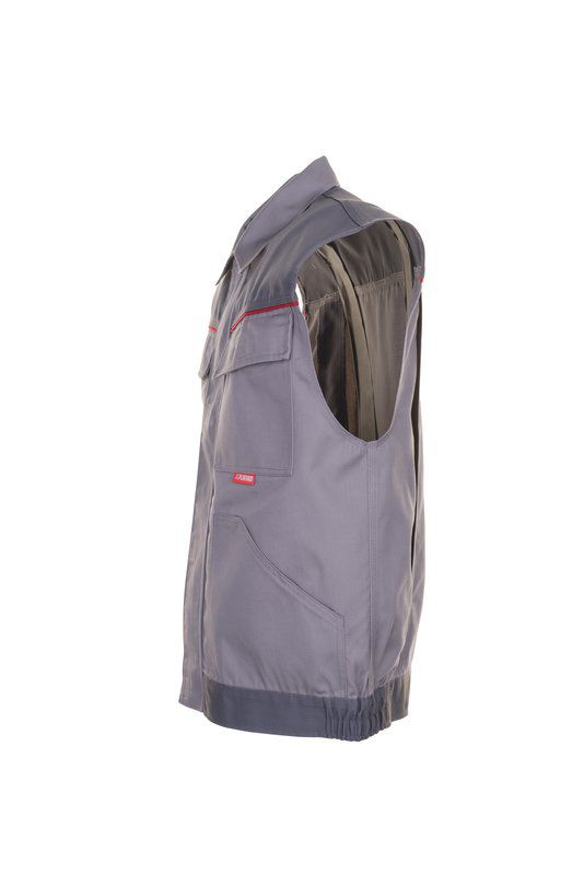 Produktbild Planam Highline Arbeitsweste zink schiefer rot L bild 5