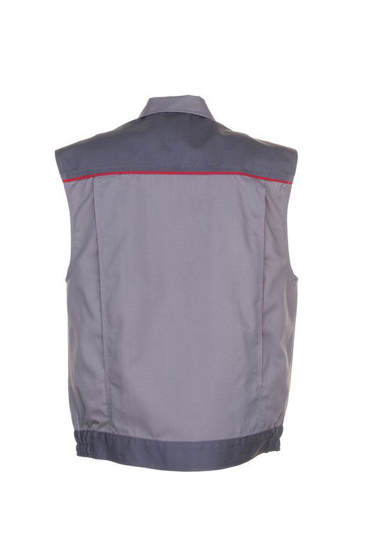 Produktbild Planam Highline Arbeitsweste zink schiefer rot XL bild 3