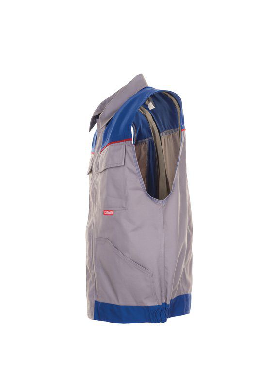 Produktbild Planam Highline Arbeitsweste zink kornblau rot M bild 5