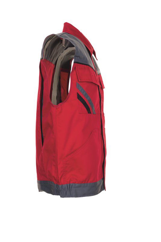 Produktbild Planam Highline Arbeitsweste rot schiefer schwarz S bild 4