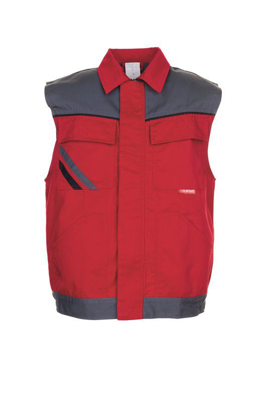 Produktbild Planam Highline Arbeitsweste rot schiefer schwarz M