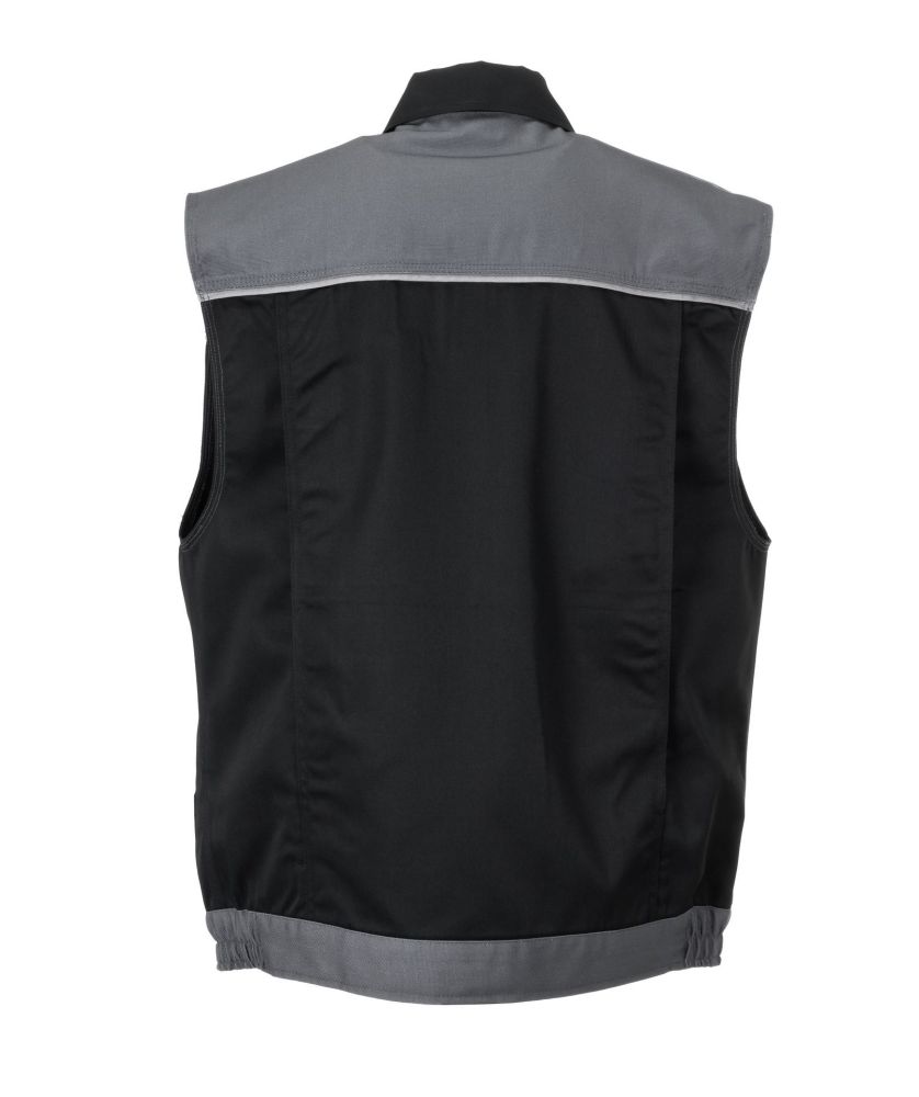 Produktbild Planam Highline Arbeitsweste schwarz schiefer zink S bild 3