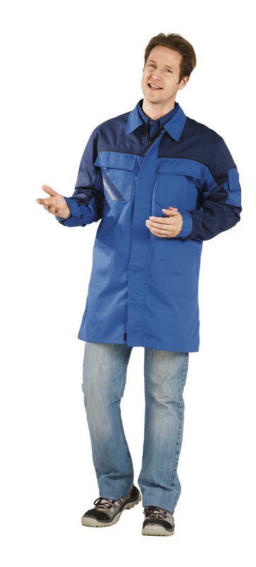 Produktbild Planam Highline Berufsmantel kornblau marine zink Größe 64 bild 2