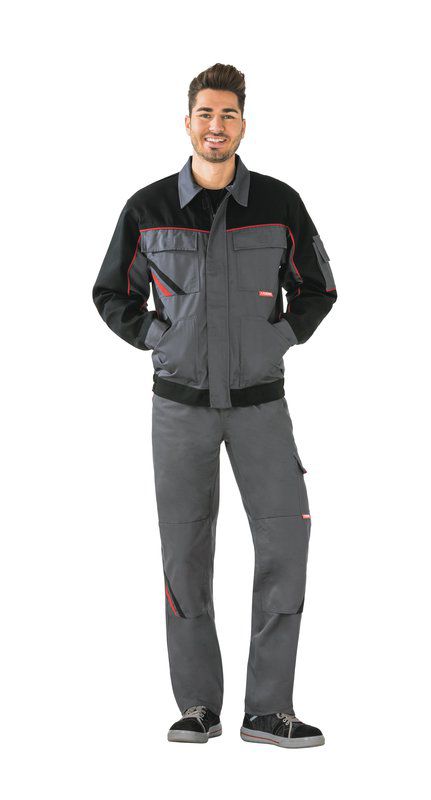 Produktbild Planam Highline Bundjacke schiefer schwarz rot Größe 94 bild 2