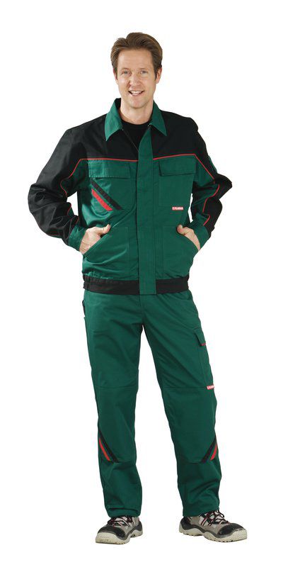 Produktbild Planam Highline Bundjacke grün schwarz rot Größe 56 bild 2