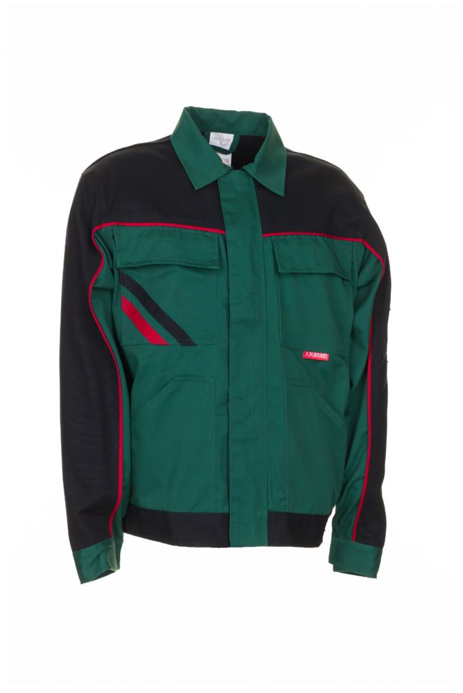 Produktbild Planam Highline Bundjacke grün schwarz rot Größe 53 bild 12