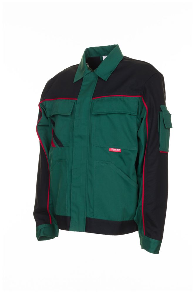 Produktbild Planam Highline Bundjacke grün schwarz rot Größe 57 bild 2