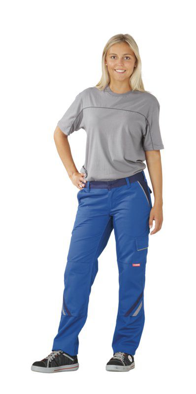Produktbild Planam Highline Damen Bundhose kornblau marine zink Größe 46 bild 2