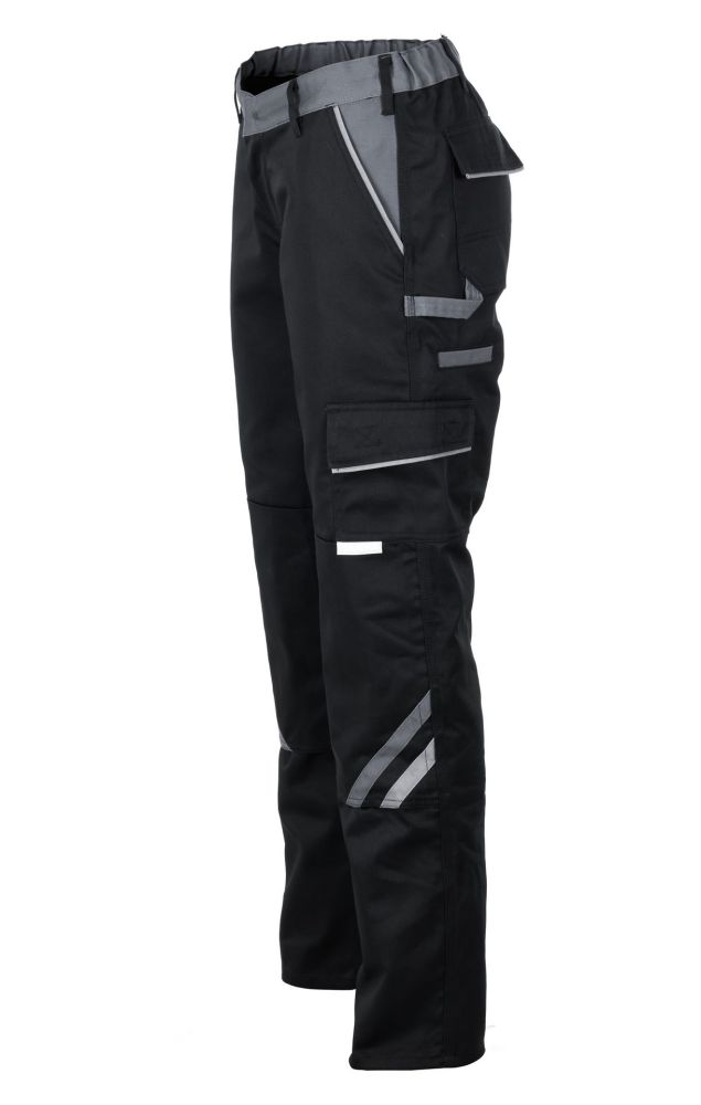 Produktbild Planam Highline Damen Bundhose Arbeitshose schwarz schiefer zink Größe 44 bild 5