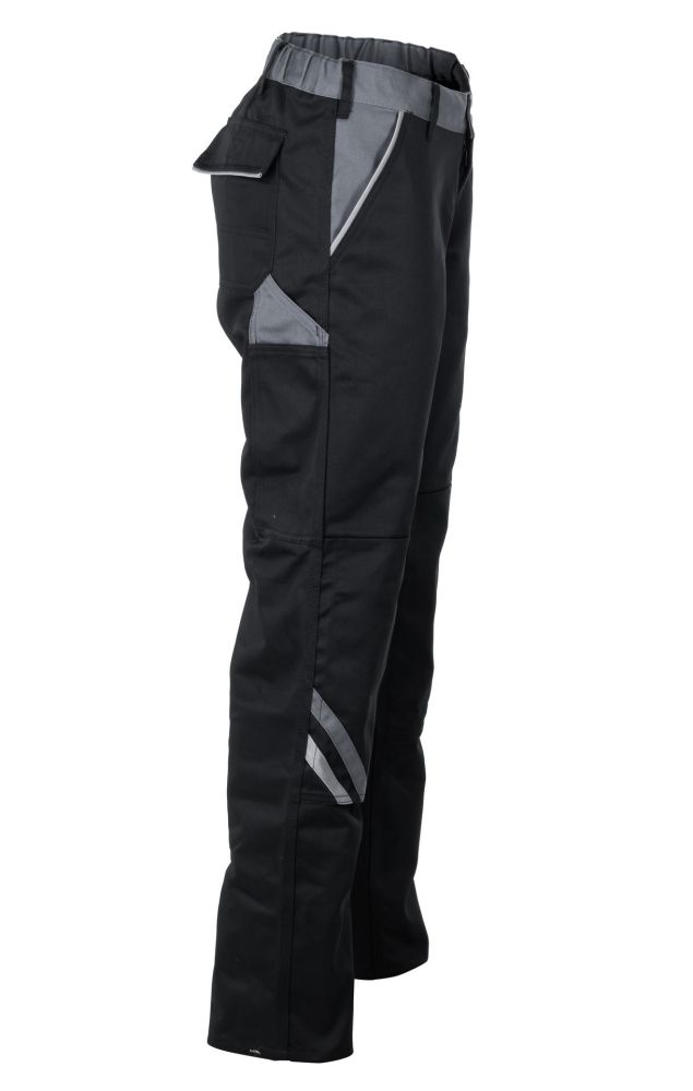 Produktbild Planam Highline Damen Bundhose Arbeitshose schwarz schiefer zink Größe 52 bild 4