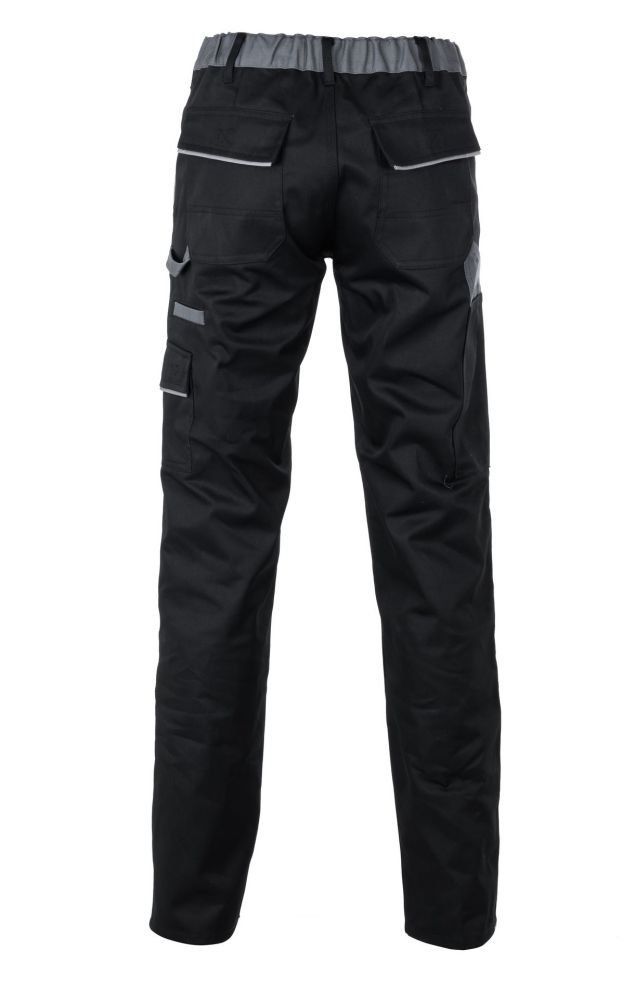 Produktbild Planam Highline Damen Bundhose Arbeitshose schwarz schiefer zink Größe 54 bild 3
