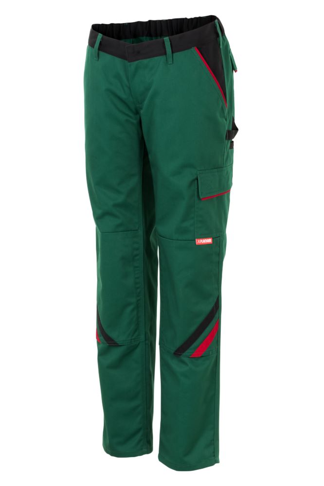 Produktbild Planam Highline Damen Bundhose grün schwarz rot Größe 38 bild 2