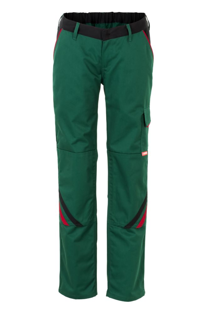 Produktbild Planam Highline Damen Bundhose grün schwarz rot Größe 46