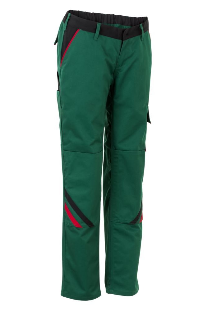 Produktbild Planam Highline Damen Bundhose grün schwarz rot Größe 54 bild 12