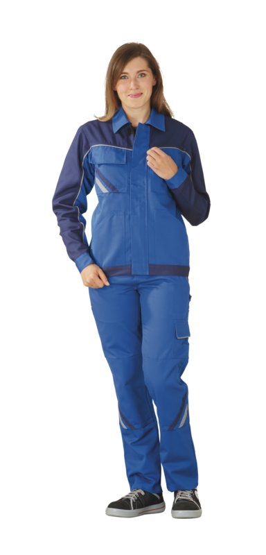 Produktbild Planam Highline Damen Bundjacke kornblau marine zink Größe 46 bild 2