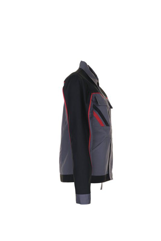 Produktbild Planam Highline Damen Bundjacke schiefer schwarz rot Größe 40 bild 4
