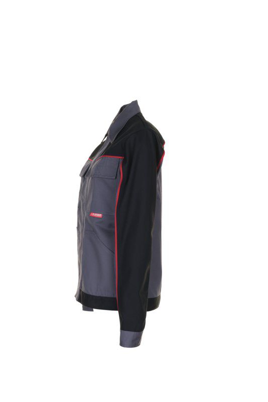 Produktbild Planam Highline Damen Bundjacke schiefer schwarz rot Größe 54 bild 5