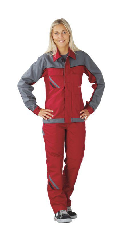 Produktbild Planam Highline Damen Bundjacke Arbeitsjacke rot schiefer Größe 52 bild 2