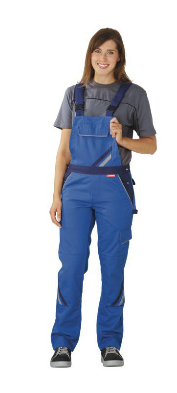 Produktbild Planam Highline Damen Latzhose kornblau marine zink Größe 44 bild 2