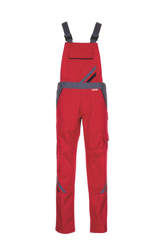 Produktbild Planam Highline Damen Latzhose Arbeitshose rot schiefer Größe 38