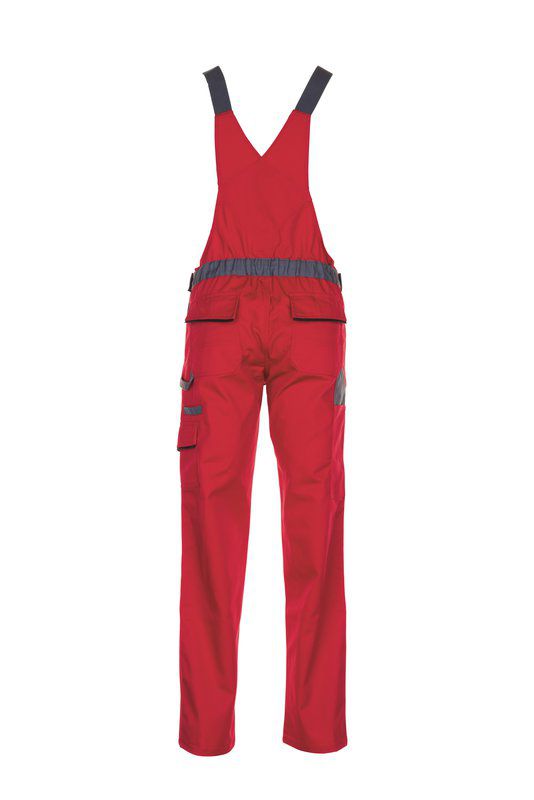 Produktbild Planam Highline Damen Latzhose Arbeitshose rot schiefer Größe 50 bild 3