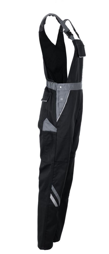 Produktbild Planam Highline Damen Latzhose Arbeitshose schwarz schiefer zink Größe 42 bild 4