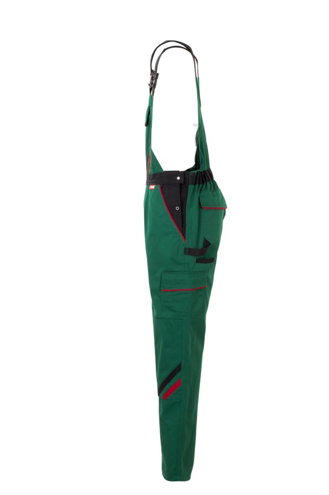 Produktbild Planam Highline Damen Latzhose grün schwarz rot Größe 46 bild 2