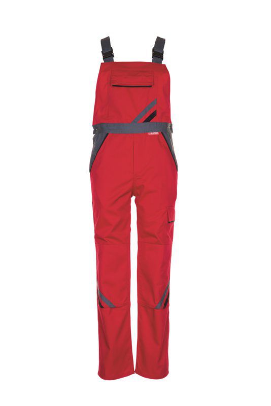 Produktbild Planam Highline Latzhose rot schiefer schwarz Größe 40