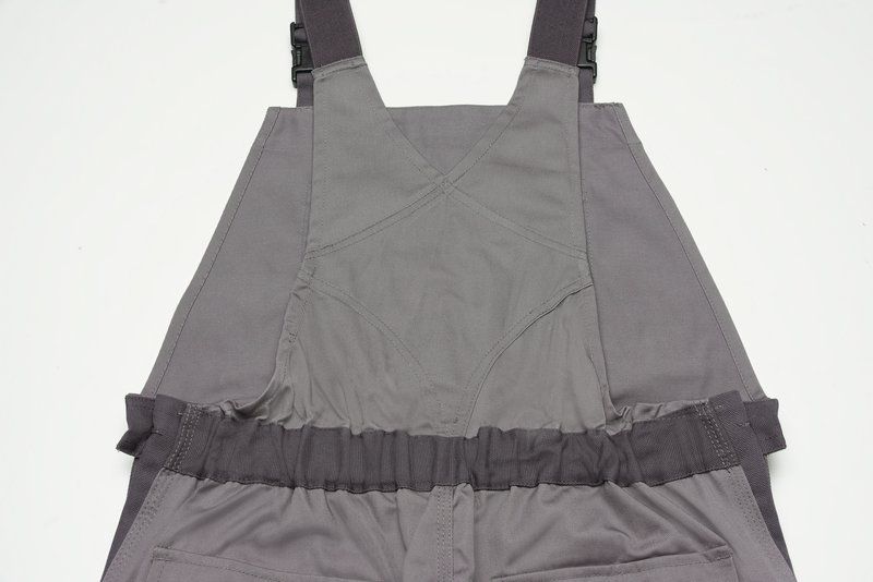 Produktbild Planam Highline Latzhose rot schiefer schwarz Größe 110 bild 6