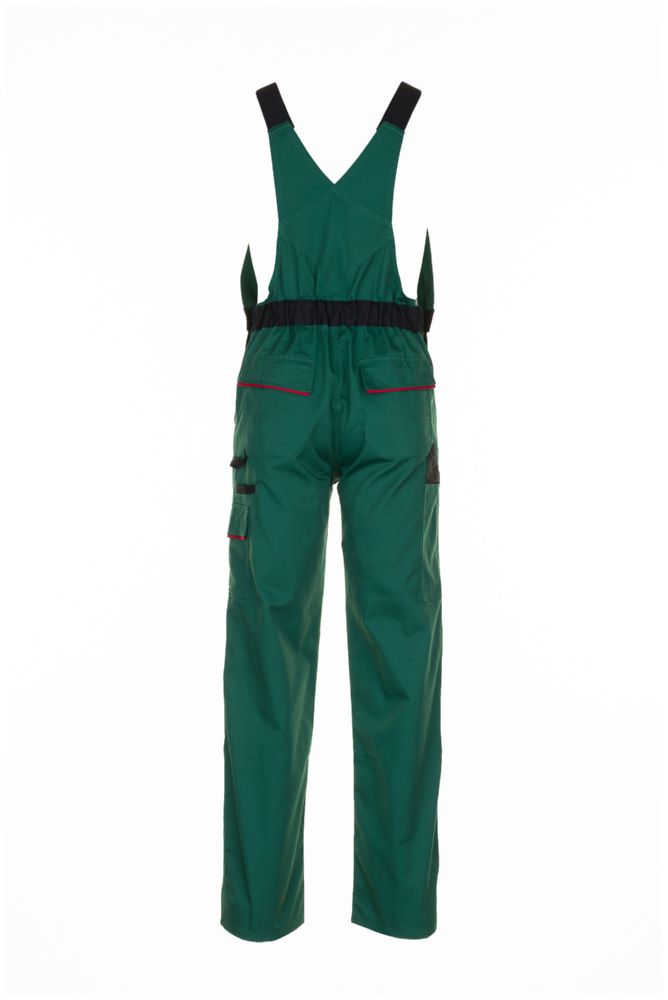 Produktbild Planam Highline Latzhose grün schwarz rot Größe 65 bild 3