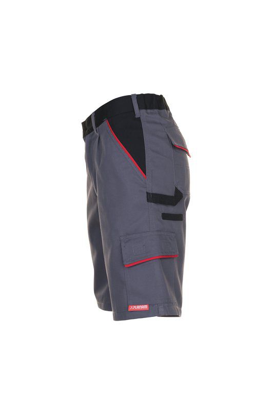 Produktbild Planam Highline Shorts schiefer schwarz rot XS bild 5