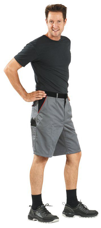 Produktbild Planam Highline Shorts schiefer schwarz rot M bild 2