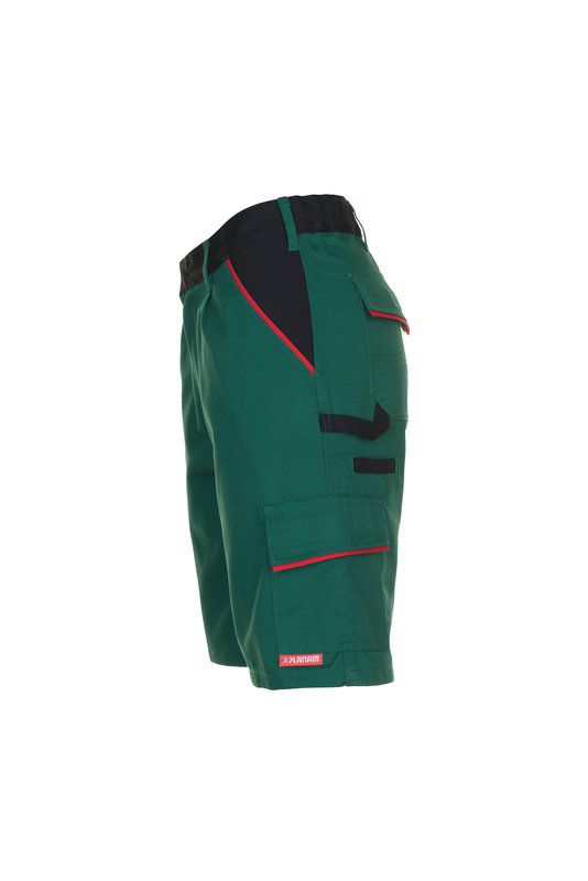 Produktbild Planam Highline Shorts grün schwarz rot XS bild 5