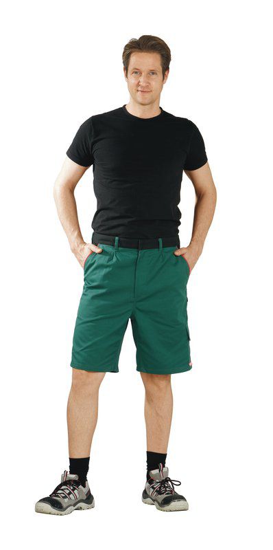Produktbild Planam Highline Shorts grün schwarz rot S bild 2