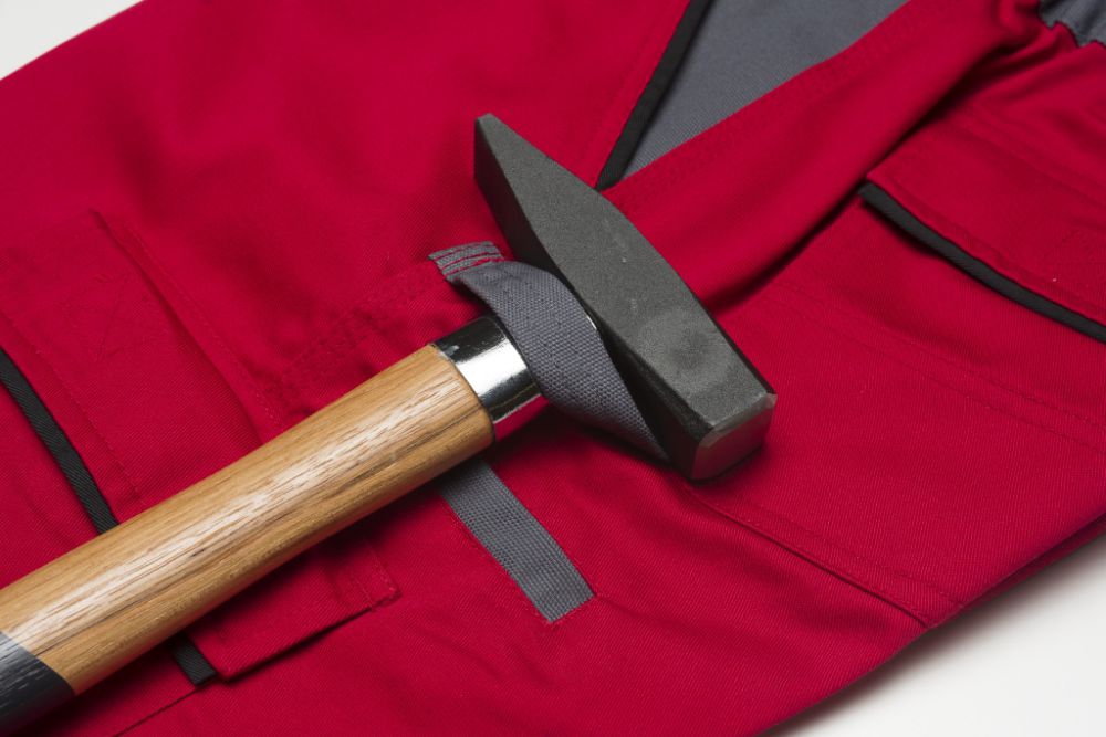 Produktbild Planam Highline Shorts grün schwarz rot L bild 7