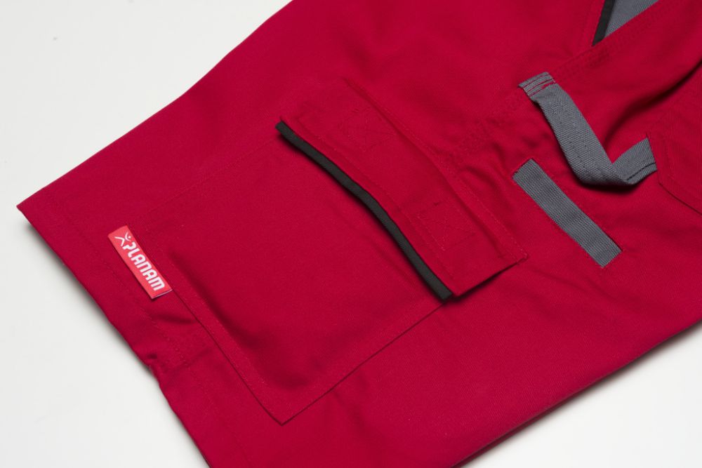 Produktbild Planam Highline Shorts reinweiß reinweiß gelb S bild 6