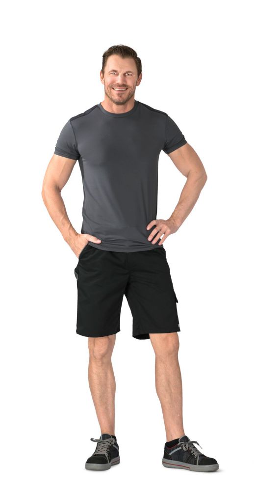 Produktbild Planam Highline Shorts schwarz schiefer zink XL bild 2
