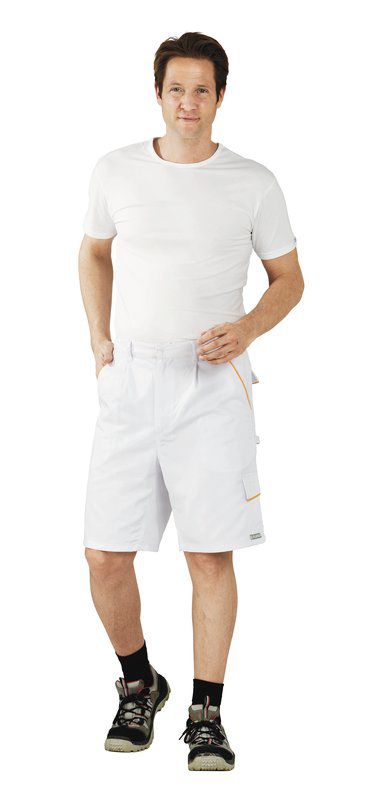 Produktbild Planam Highline Shorts reinweiß reinweiß gelb XXL bild 2