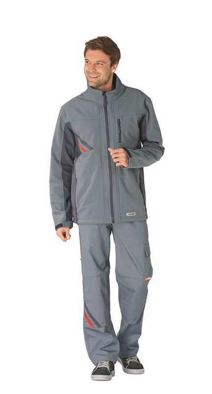 Produktbild Planam Highline Softshelljacke Arbeitsjacke zink schiefer Größe M bild 2
