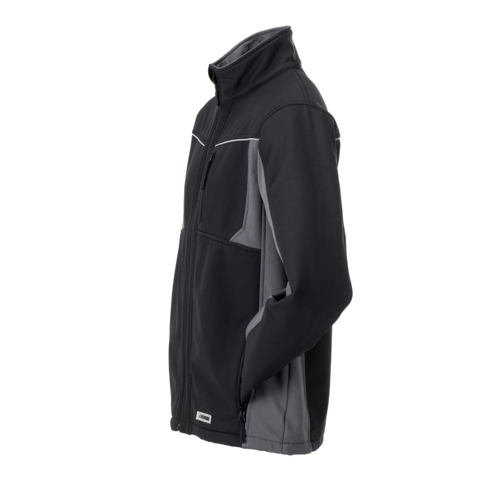 Produktbild Planam Highline Softshelljacke Arbeitsjacke schwarz schiefer zink Größe XL bild 5