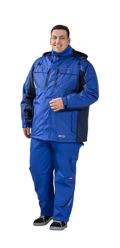 Produktbild Planam Highline Winterjacke kornblau marine XS bild 3