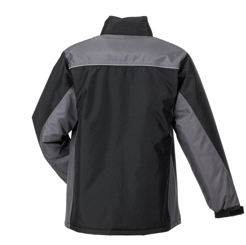 Produktbild Planam Highline Winterjacke Arbeitsjacke schwarz schiefer zink Größe XXL bild 3