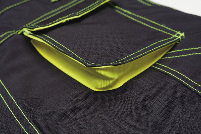 Produktbild Planam Junior Bundhose anthrazit gelb Größe 110 116 bild 7