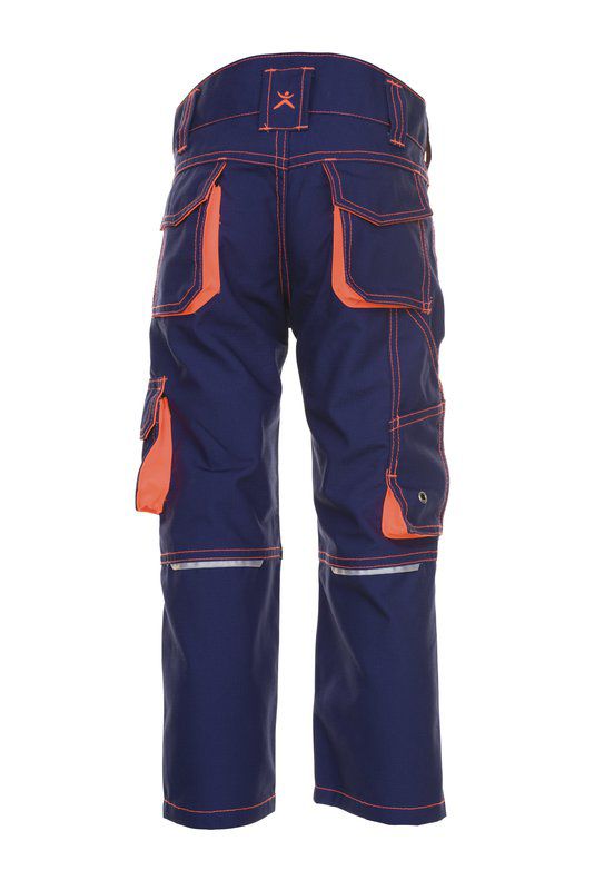 Produktbild Planam Junior Bundhose marine orange Größe 98 104 bild 3