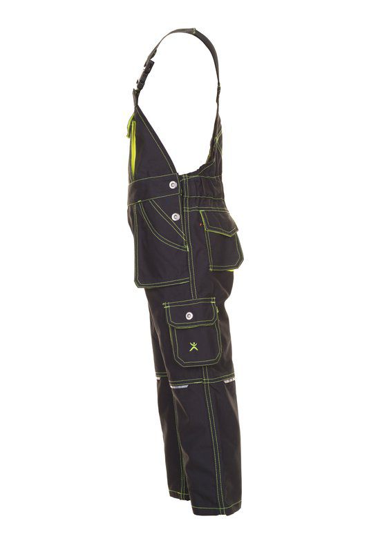 Produktbild Planam Junior Latzhose anthrazit gelb Größe 134 140 bild 5