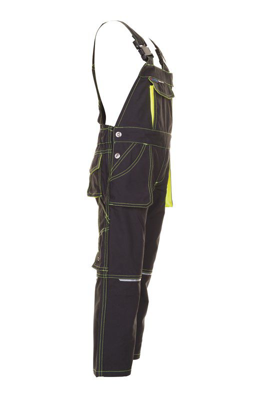 Produktbild Planam Junior Latzhose anthrazit gelb Größe 170 176 bild 4