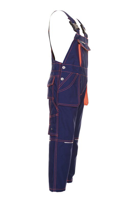 Produktbild Planam Junior Latzhose marine orange Größe 134 140 bild 4