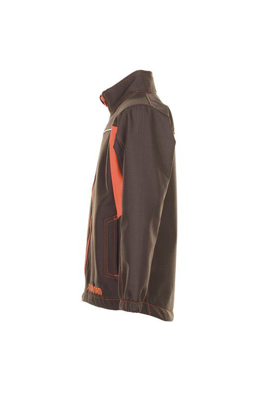Produktbild Planam Junior Softshelljacke oliv orange Größe 158 164 bild 5