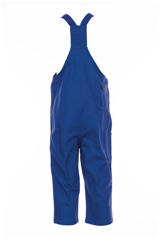 Produktbild Planam Kinderlatzhose kornblau mittelrot Größe 86 92 bild 3