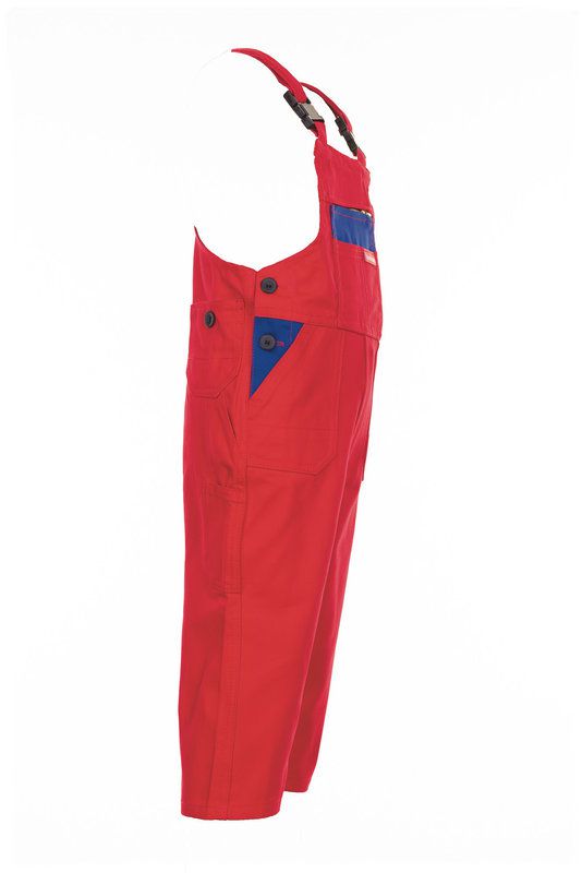 Produktbild Planam Kinderlatzhose mittelrot kornblau Größe 110 116 bild 4